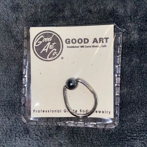 12g - Teardrop Bead Ring